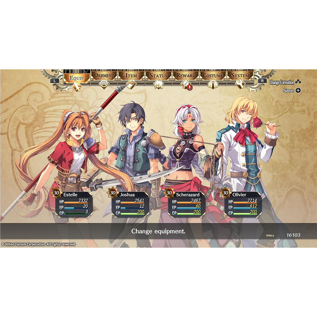 Trails in the Sky 1st Chapter Steelbook Edition, PlayStation 5 - Игра