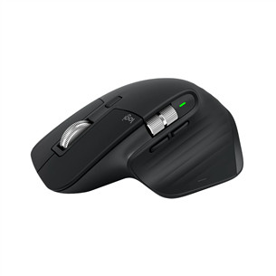 Logitech MX Master 3S Performance, juoda - Belaidė pelė