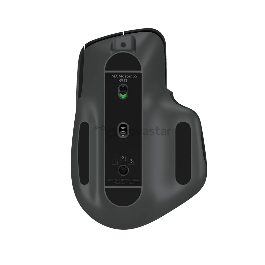 Logitech MX Master 3S Performance, juoda - Belaidė pelė