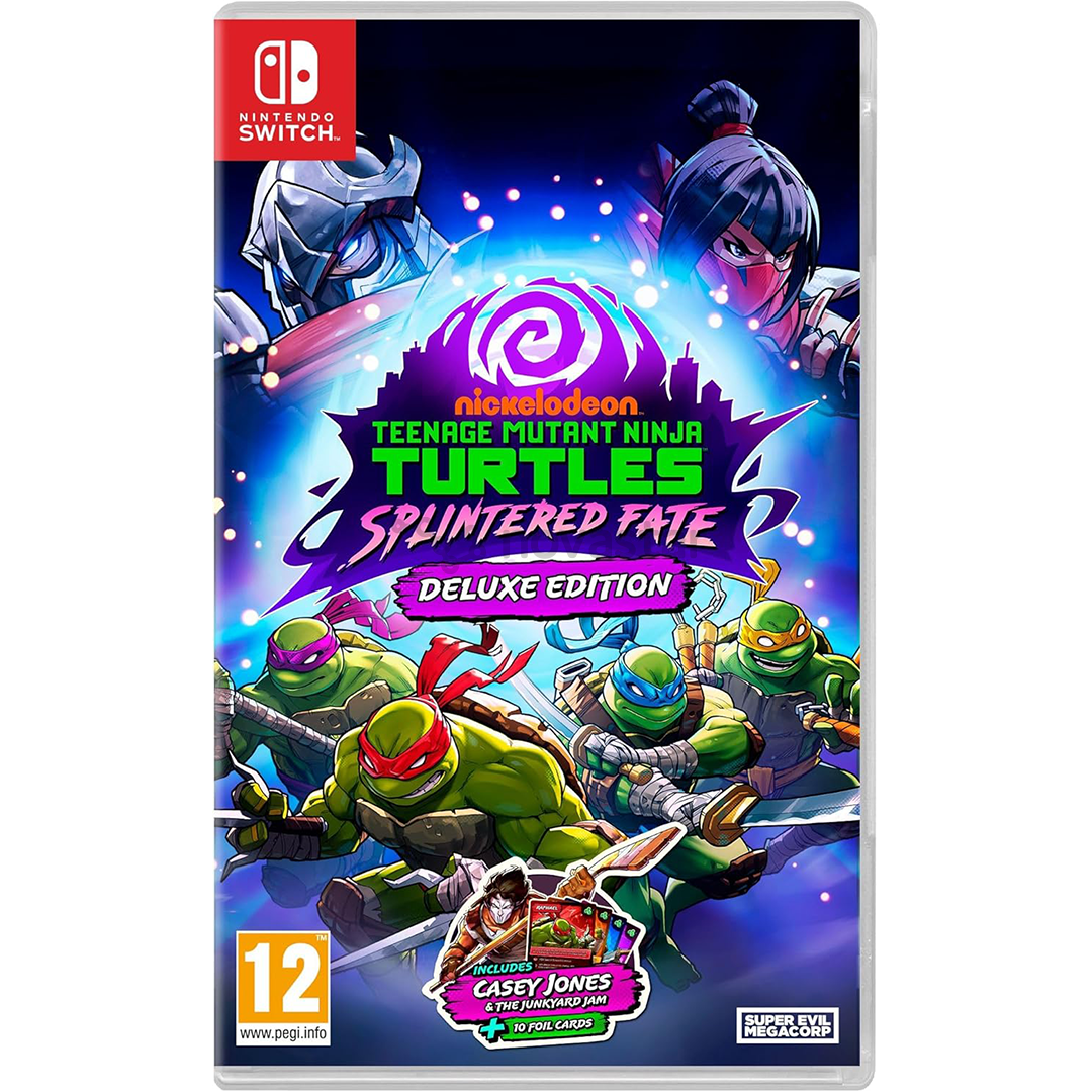 Teenage Mutant Ninja Turtles: Splintered Fate Deluxe Edition, Nintendo Switch - Žaidimas