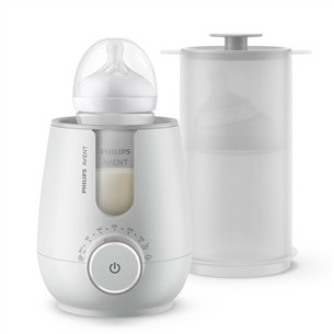 Philips Avent, 2-in-1, white - Bottle warmer & sterilizer