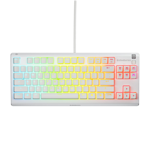 SteelSeries Apex 3 TKL, US, white - Keyboard 64819