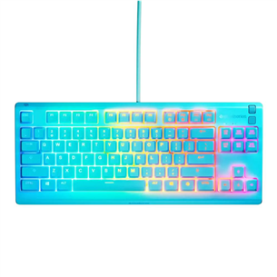 SteelSeries Apex 3 TKL, US, šviesiai mėlyna - Klaviatūra 64933