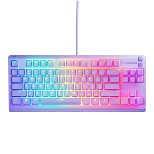 SteelSeries Apex 3 TKL, SWE, violetinė - Klaviatūra 64942