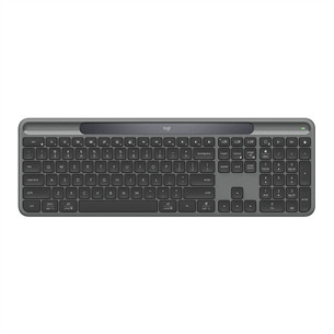 Logitech Signature Slim Solar+ K980, SWE, juoda - Belaidė klaviatūra