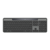 Logitech Signature Slim Solar+ K980, SWE, juoda - Belaidė klaviatūra