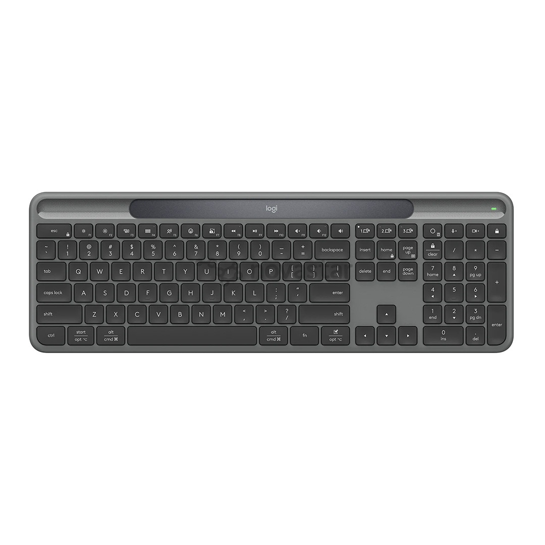 Logitech Signature Slim Solar+ K980, SWE, черный - Беспроводная клавиатура