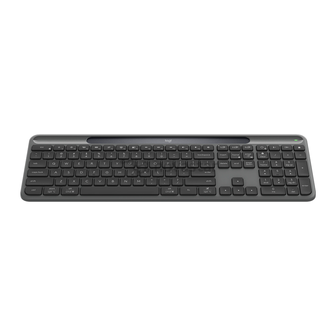 Logitech Signature Slim Solar+ K980, SWE, juoda - Belaidė klaviatūra