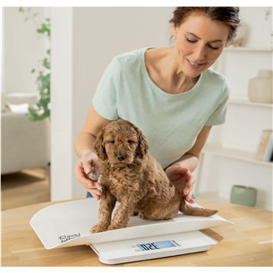 Beurer Polly, baltos - Daugiafunkcinės gyvūnų svarstyklės