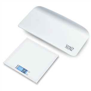 Beurer Polly, baltos - Daugiafunkcinės gyvūnų svarstyklės