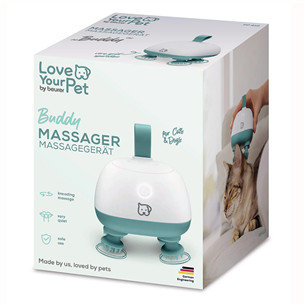 Beurer PP 410 „Buddy“, white/green - Pet massager