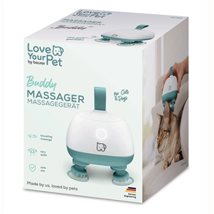 Beurer PP 410 „Buddy“, white/green - Pet massager