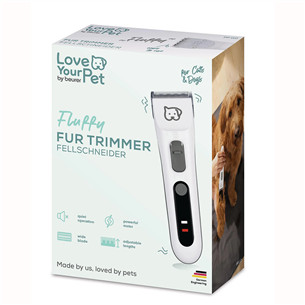 Beurer PP 110 „Fluffy“, white - Fur trimmer