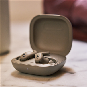 Beats Powerbeats Fit, pilkos - Belaidės ausinės
