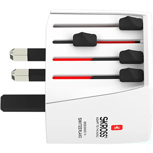 Skross MUV Micro, белый - Адаптер для путешествий