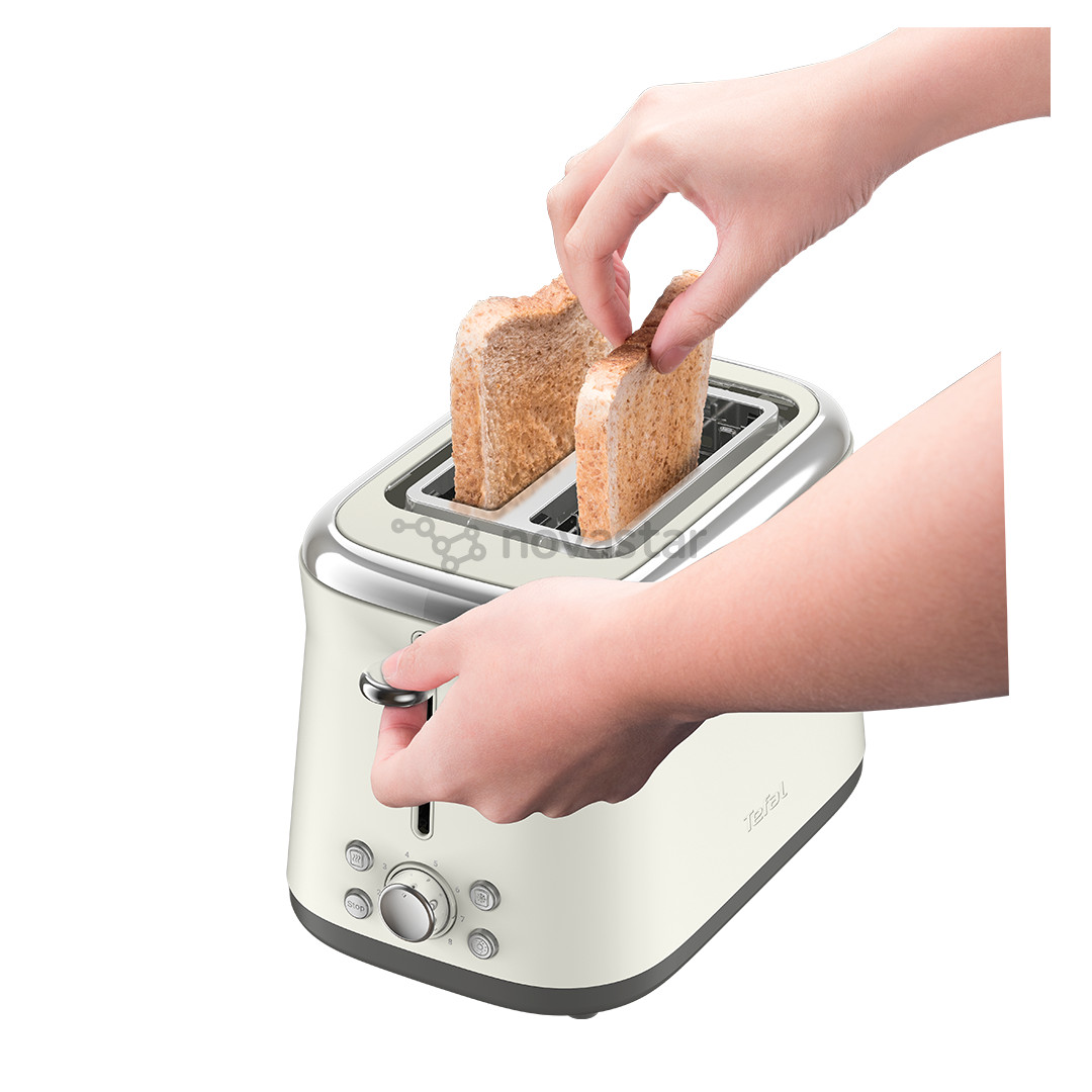 Tefal Collection, Retro, 850 W, beige - Toaster