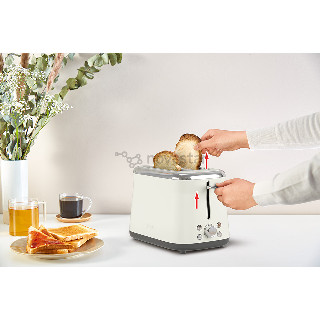 Tefal Collection, Retro, 850 W, beige - Toaster
