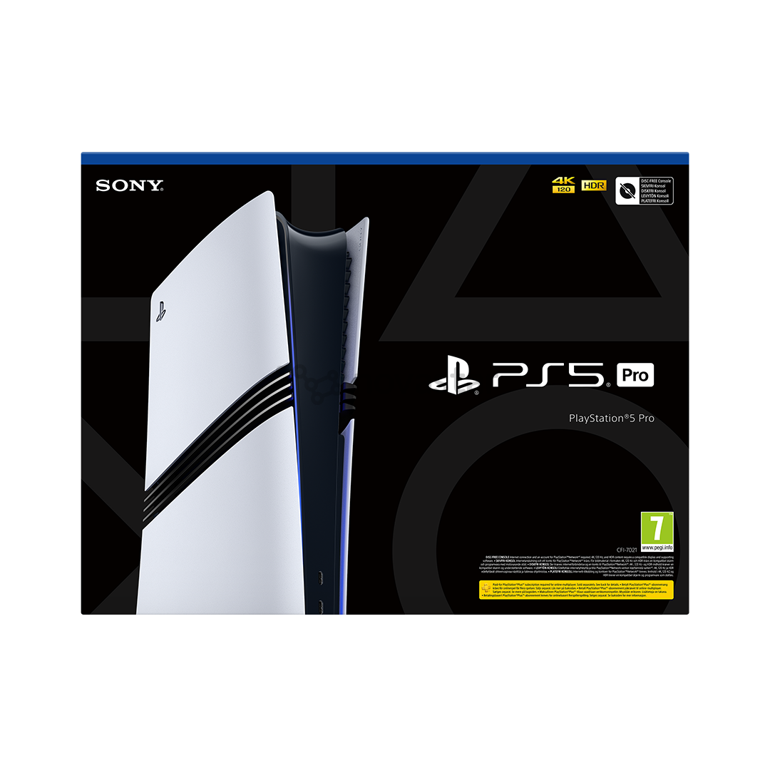 Sony PlayStation 5 Pro, balta - Žaidimų konsolė