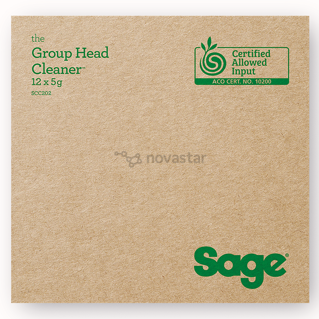 Sage, 12 x 5 g - Portafiltro valymo milteliai