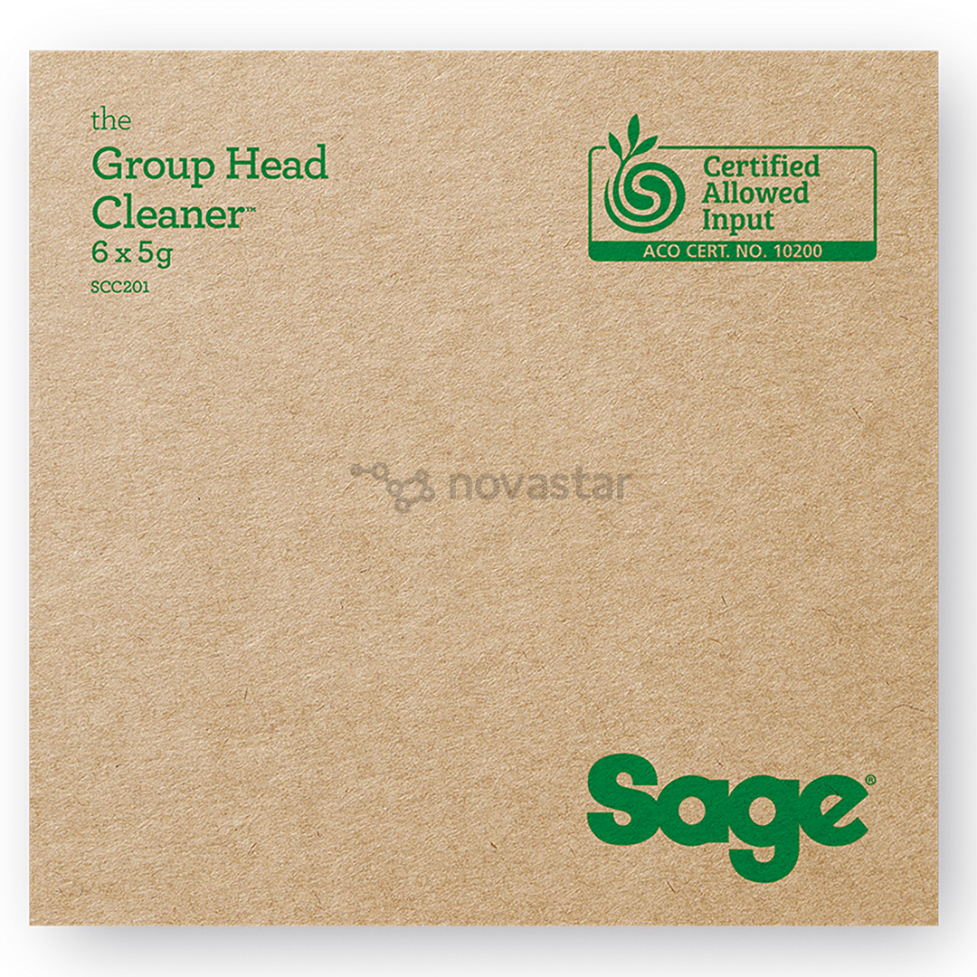 Sage, 6 x 5 g - Portafiltro valymo milteliai