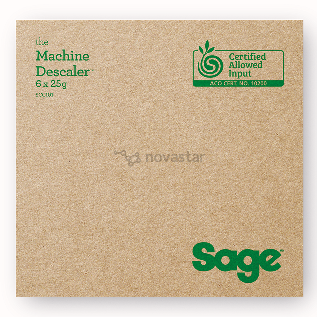 Sage the Machine Descaler, 6 x 25 g - Nukalkinimo priemonė