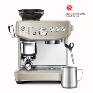 Sage the Barista Express™ Impress, бежевый - Кофемашина SES876ALM