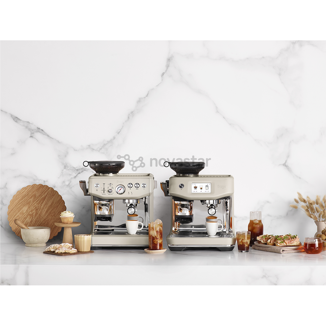 Sage the Barista Express™ Impress, бежевый - Кофемашина