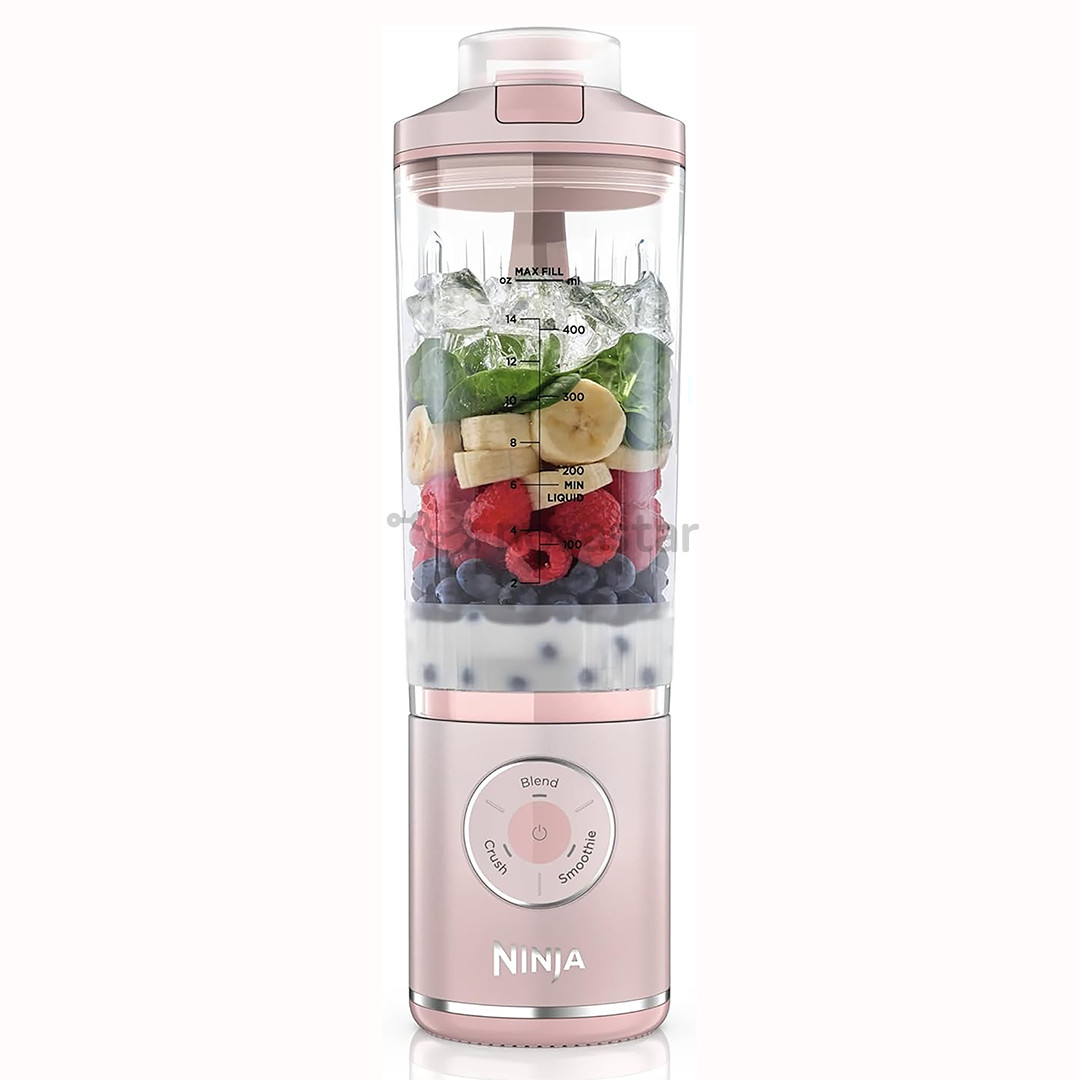 Ninja Blast Max, pink - Portable cordless blender