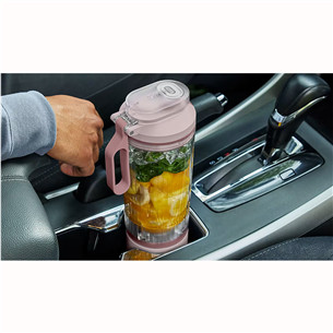 Ninja Blast Max, pink - Portable cordless blender