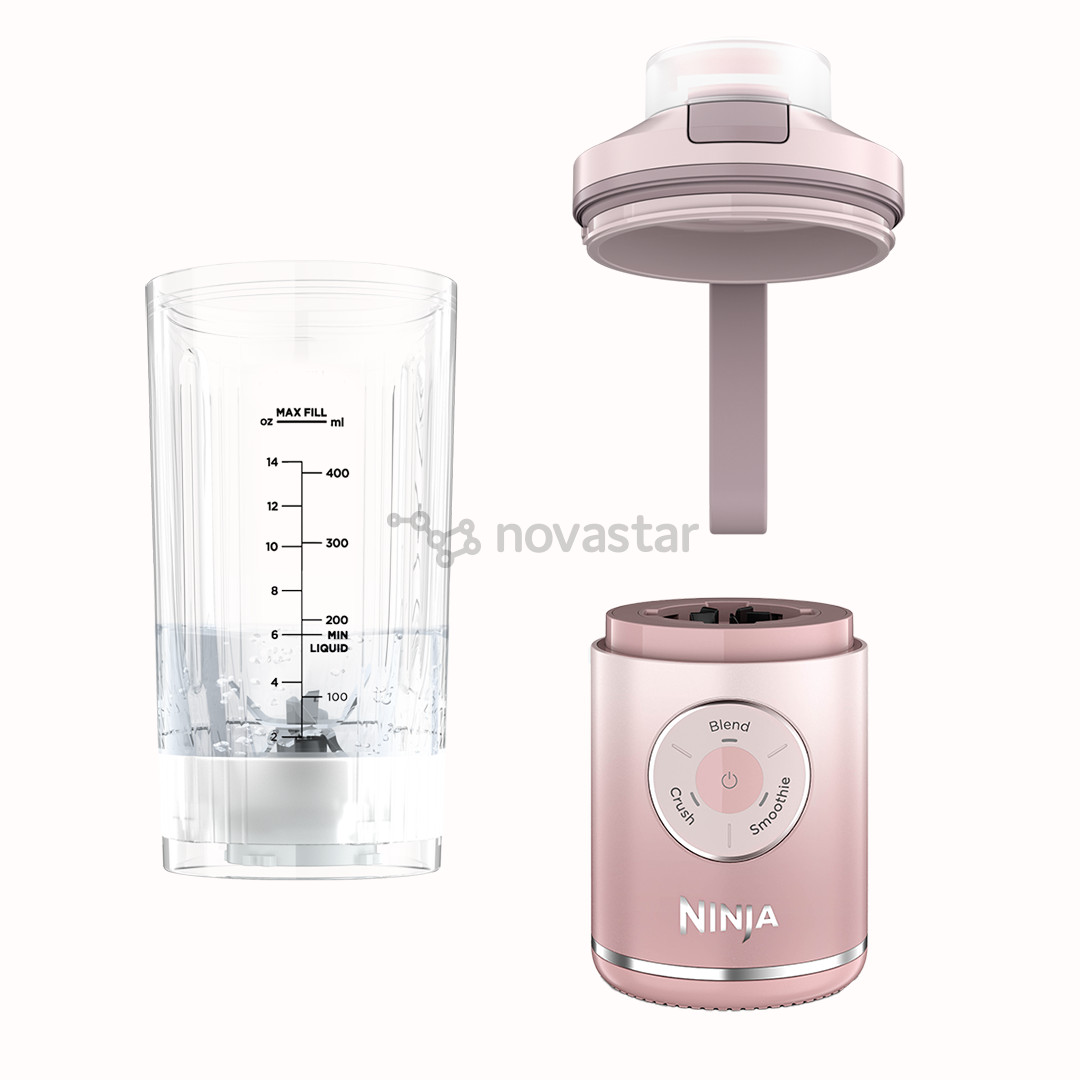 Ninja Blast Max, pink - Portable cordless blender