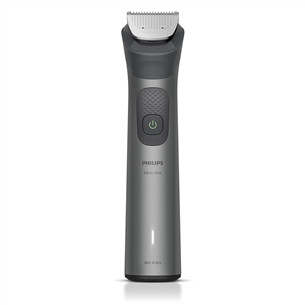 Philips All-in-One Trimmer 7000 Series, 15 viename, tamsiai pilka - Kūno plaukų kirpimo mašinėlė