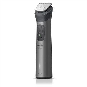 Philips All-in-One Trimmer 7000 Series, 15 viename, tamsiai pilka - Kūno plaukų kirpimo mašinėlė