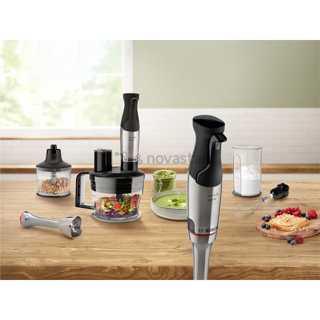Bosch ErgoMaster, Series 6, 1200 W, nerūdijančio plieno - Rankinis trintuvas