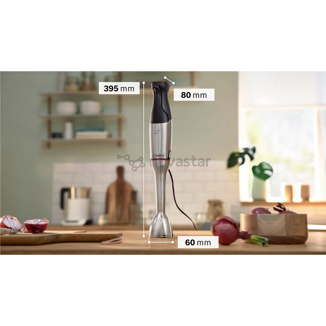 Bosch ErgoMaster, Series 6, 1200 W, nerūdijančio plieno - Rankinis trintuvas