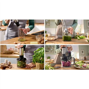 Bosch ErgoMaster, Series 6, 1200 W, nerūdijančio plieno - Rankinis trintuvas