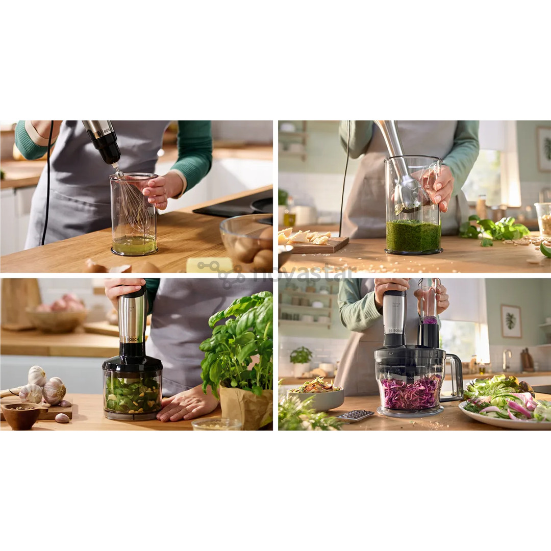 Bosch ErgoMaster, Series 6, 1200 W, nerūdijančio plieno - Rankinis trintuvas