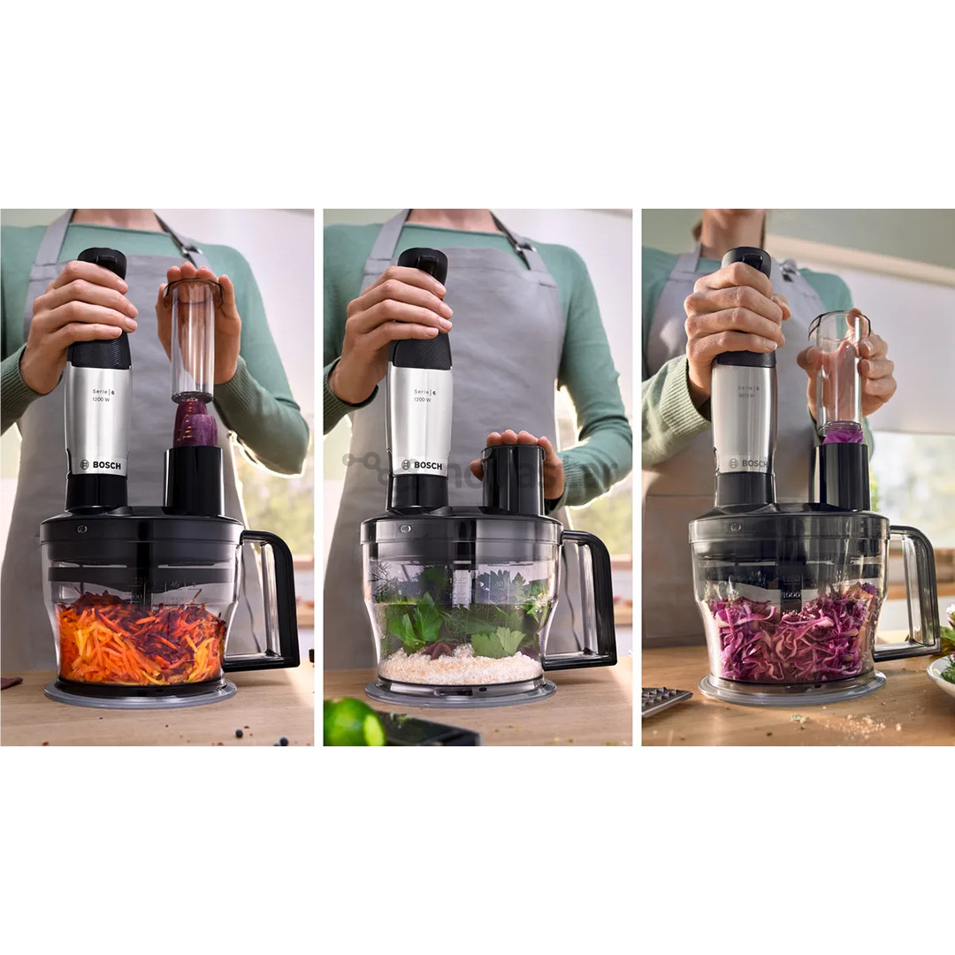 Bosch ErgoMaster, Series 6, 1200 W, nerūdijančio plieno - Rankinis trintuvas