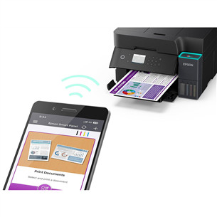 Epson EcoTank L6370 Duplex, juodas - Daugiafunkcinis rašalinis spausdintuvas