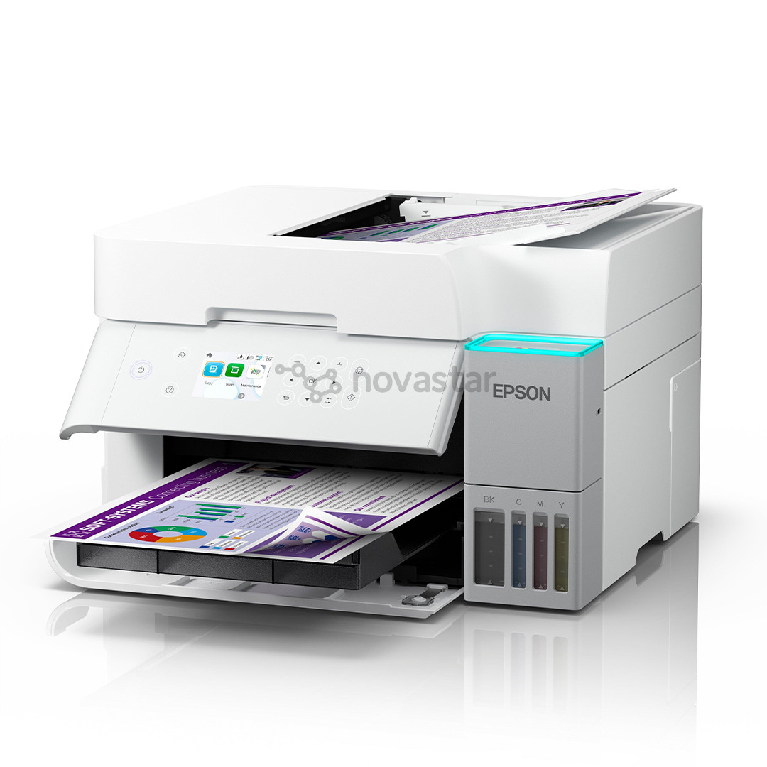 Epson EcoTank L6376 Duplex, baltas - Daugiafunkcinis rašalinis spausdintuvas