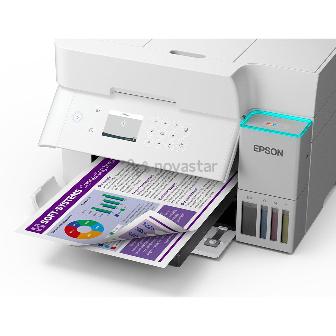 Epson EcoTank L6376 Duplex, baltas - Daugiafunkcinis rašalinis spausdintuvas