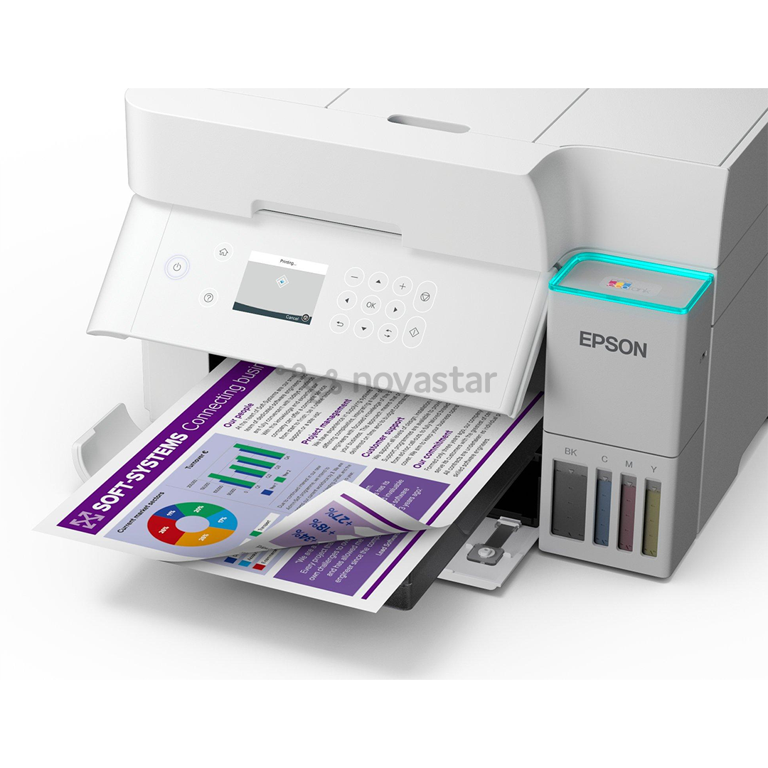 Epson EcoTank L6376 Duplex, белый - Многофункциональный цветной струйный принтер