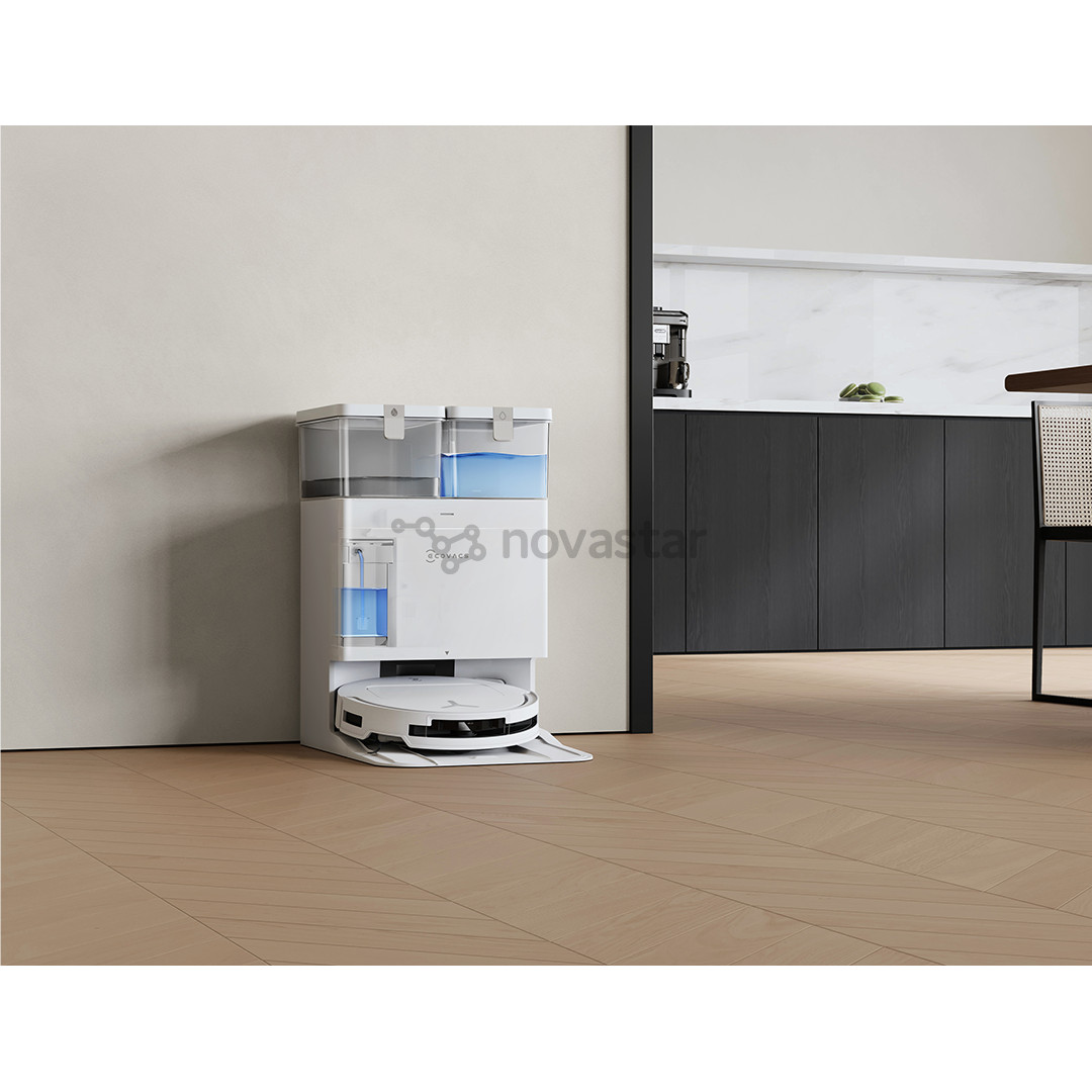 Ecovacs Deebot T50 PRO OMNI Gen2, сухая и влажная уборка, белый - Робот-пылесос