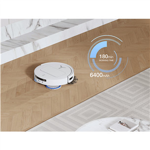Ecovacs Deebot T50 PRO OMNI Gen2, сухая и влажная уборка, белый - Робот-пылесос