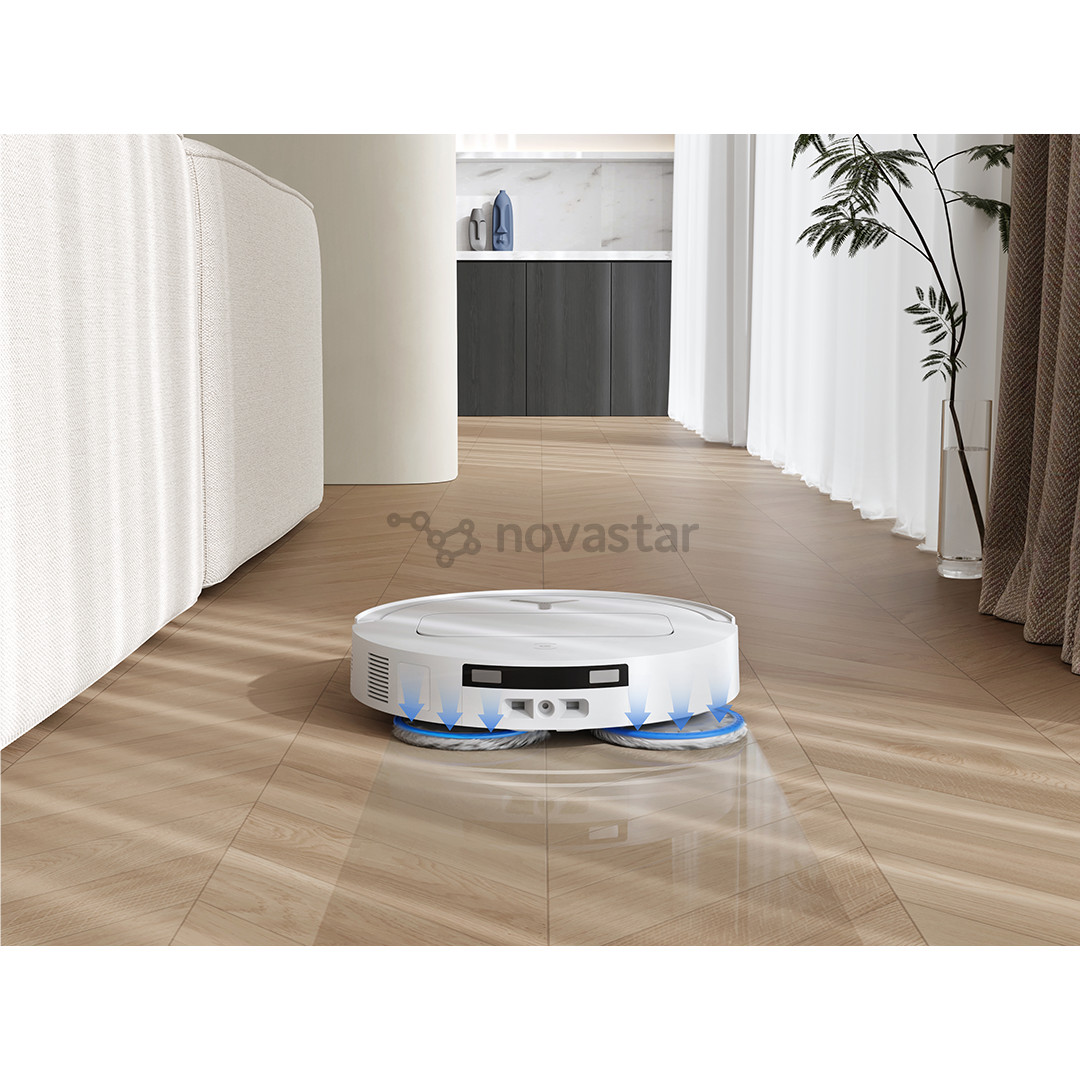 Ecovacs Deebot T50 PRO OMNI Gen2, сухая и влажная уборка, белый - Робот-пылесос