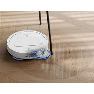 Ecovacs Deebot T50 PRO OMNI Gen2, сухая и влажная уборка, белый - Робот-пылесос