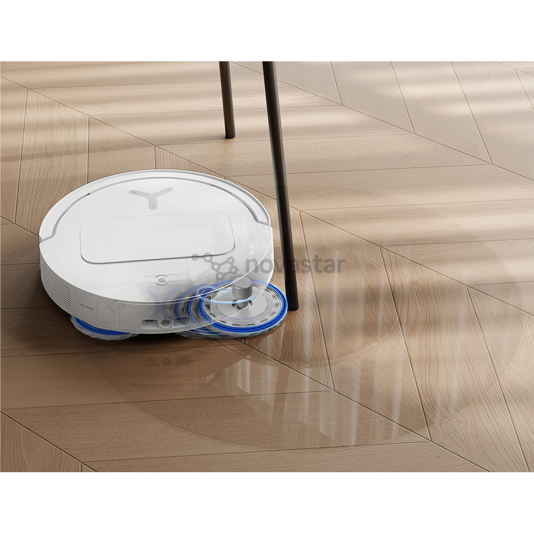 Ecovacs Deebot T50 PRO OMNI Gen2, сухая и влажная уборка, белый - Робот-пылесос