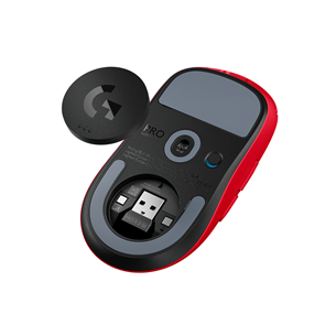 Logitech Pro X Superlight 2SE, red - Wireless mouse