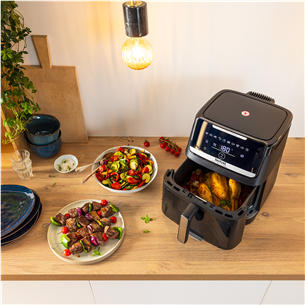 Tefal Easy Fry Silence, 1800 Вт, 7 л, черный - Аэрогриль