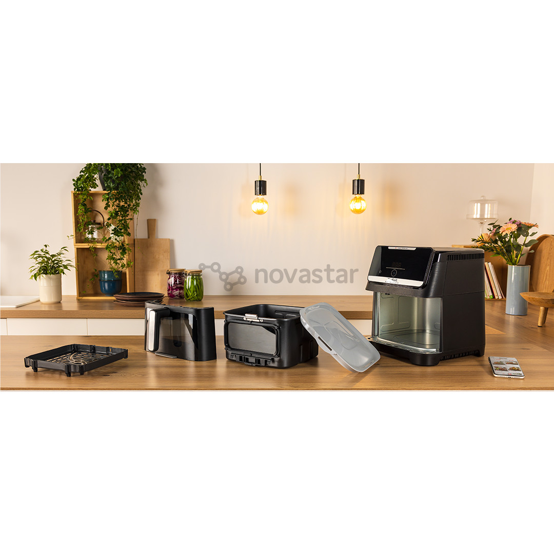 Tefal Easy Fry Silence, 1800 W, 7 L, juoda - Karšto oro gruzdintuvė