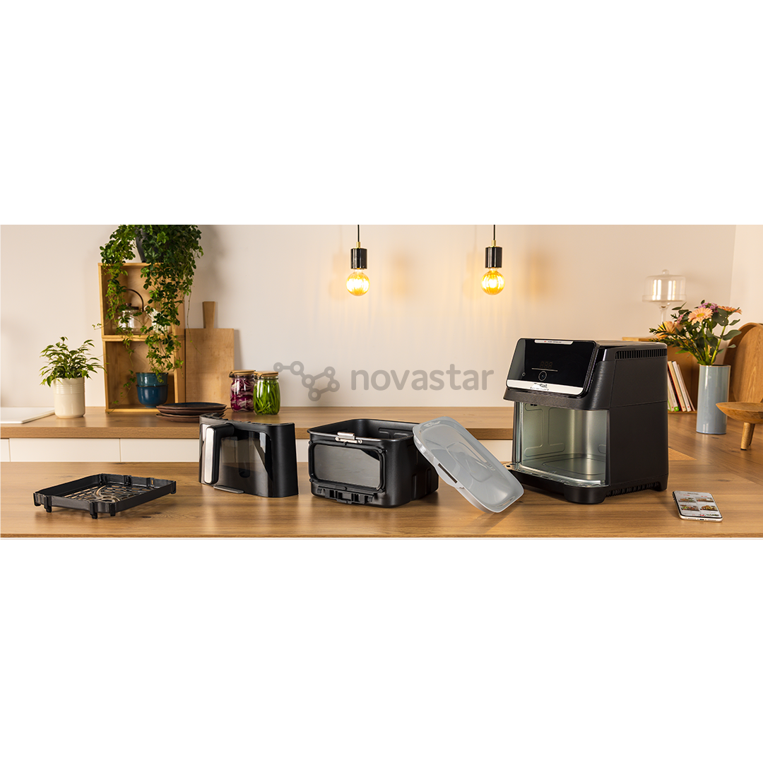 Tefal Easy Fry Silence, 1800 Вт, 7 л, черный - Аэрогриль